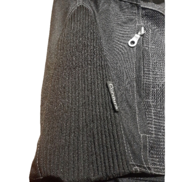 Cordura Women's Motorcycle Jacket Black Silver Pink Size XS - Picture 5 of 14